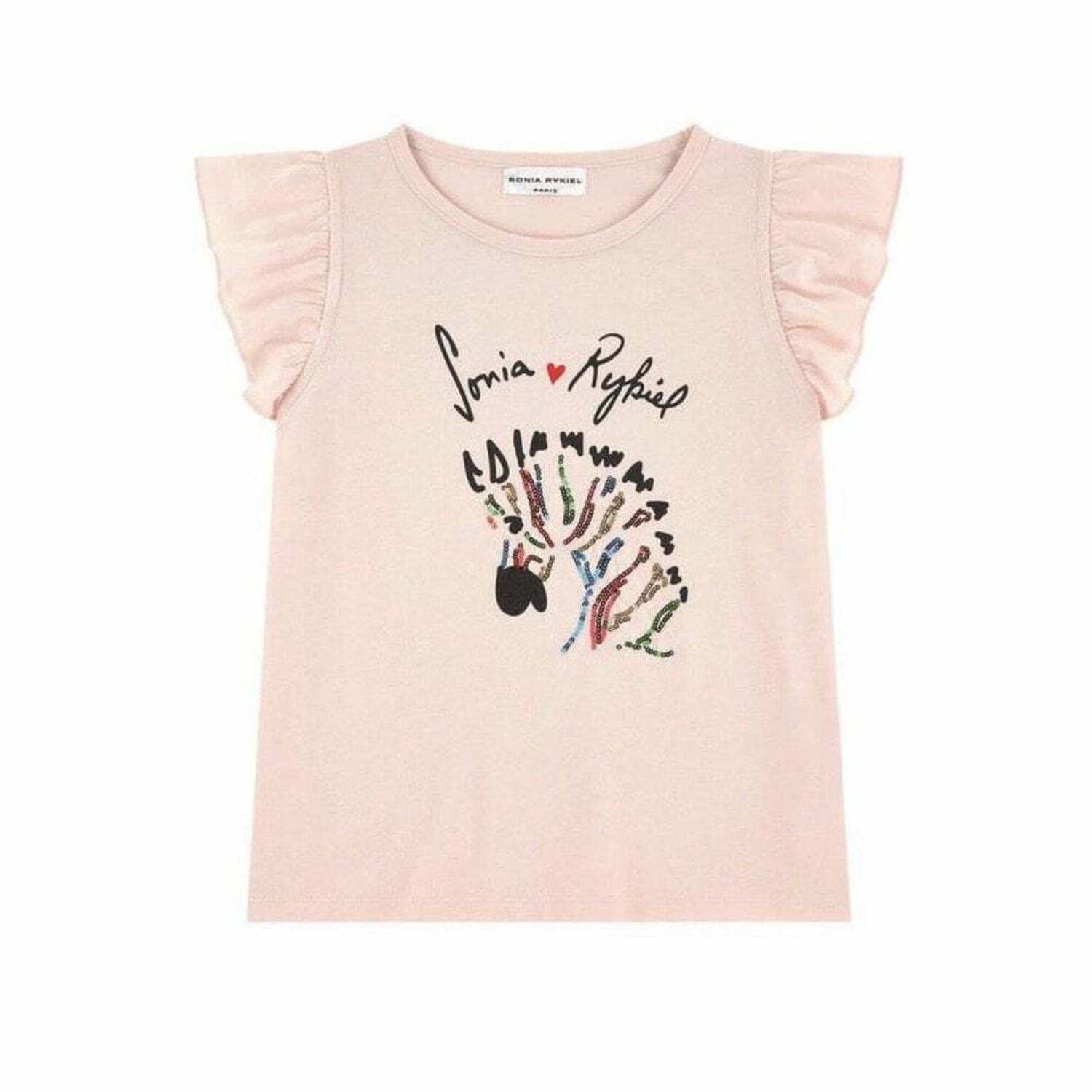 Girls Cebra Embellished Top, 1, hi-res image number null