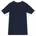 Boys Navy Logo T-Shirt, 1, hi-res