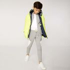 بنطال رياضي بالشعار ولادي باللون الرمادي, 1, hi-res