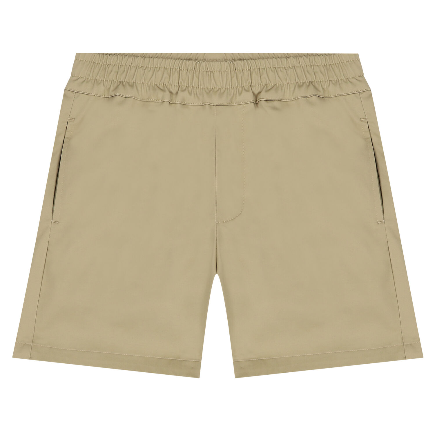 Boys Beige Logo Shorts, 2, hi-res image number null