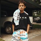 شورت أولاد بالشعار باللون الأبيض, 1, hi-res