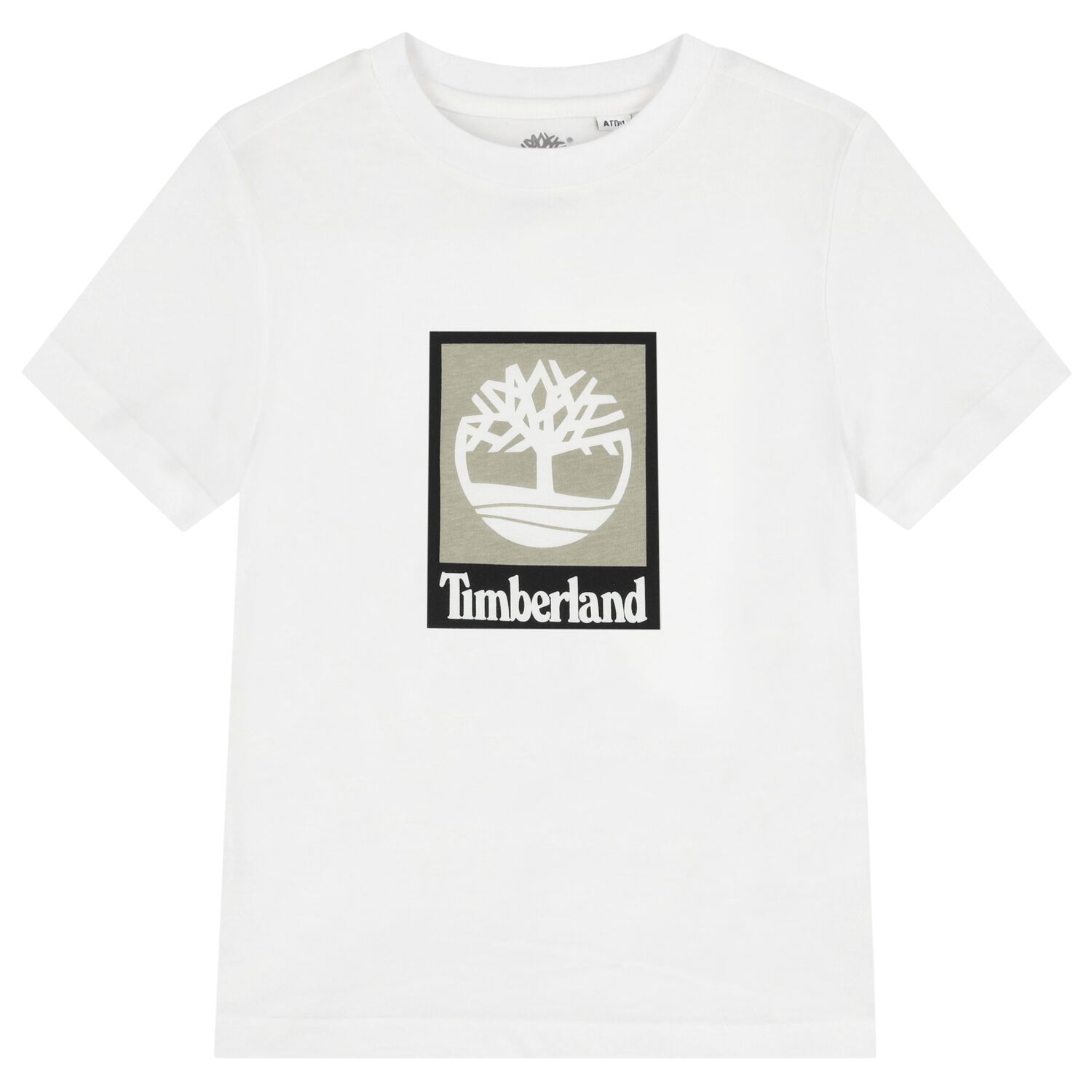 تيشيرت بالشعار باللون الأبيض للأولاد, 2, hi-res
