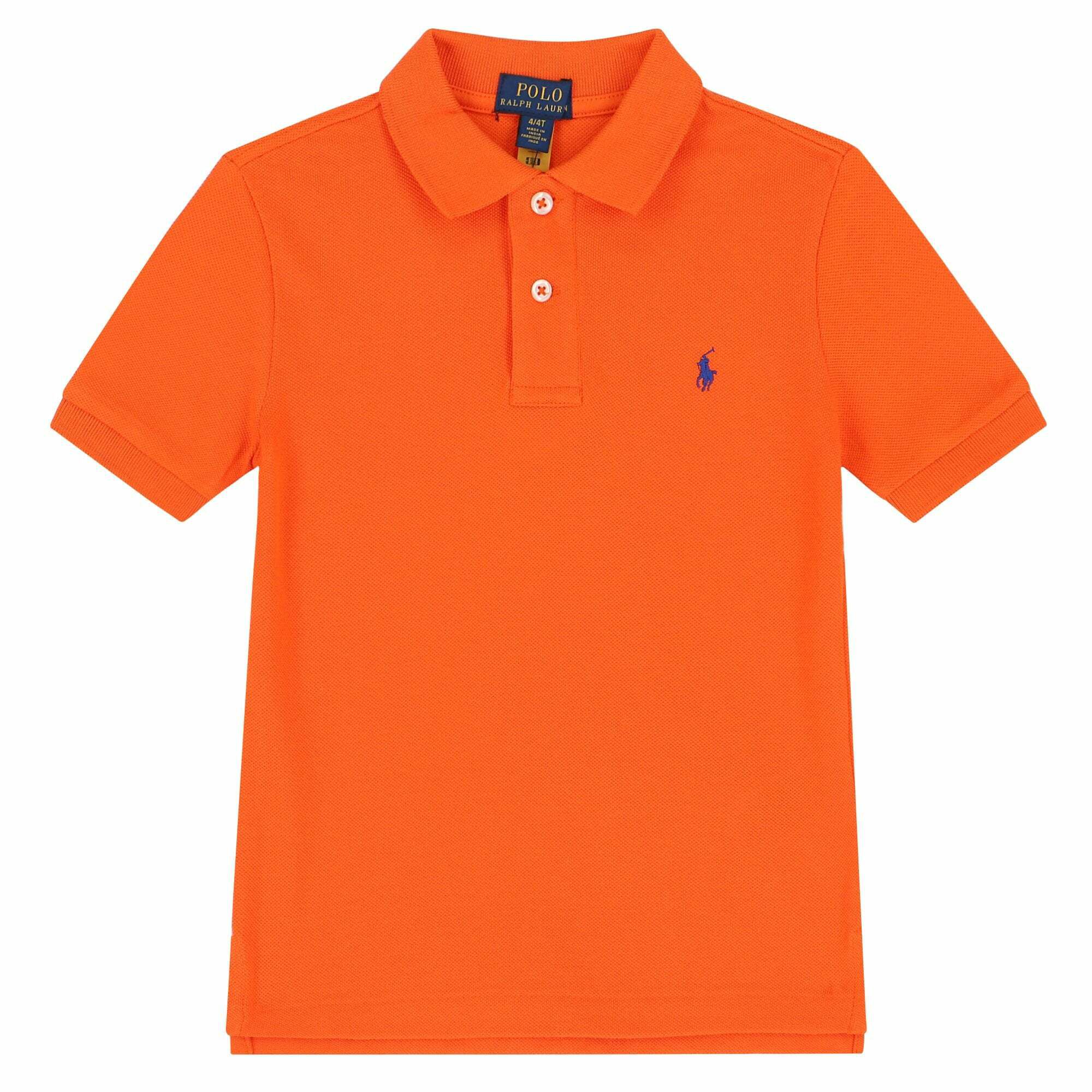 Ralph lauren polo shirt orange clearance