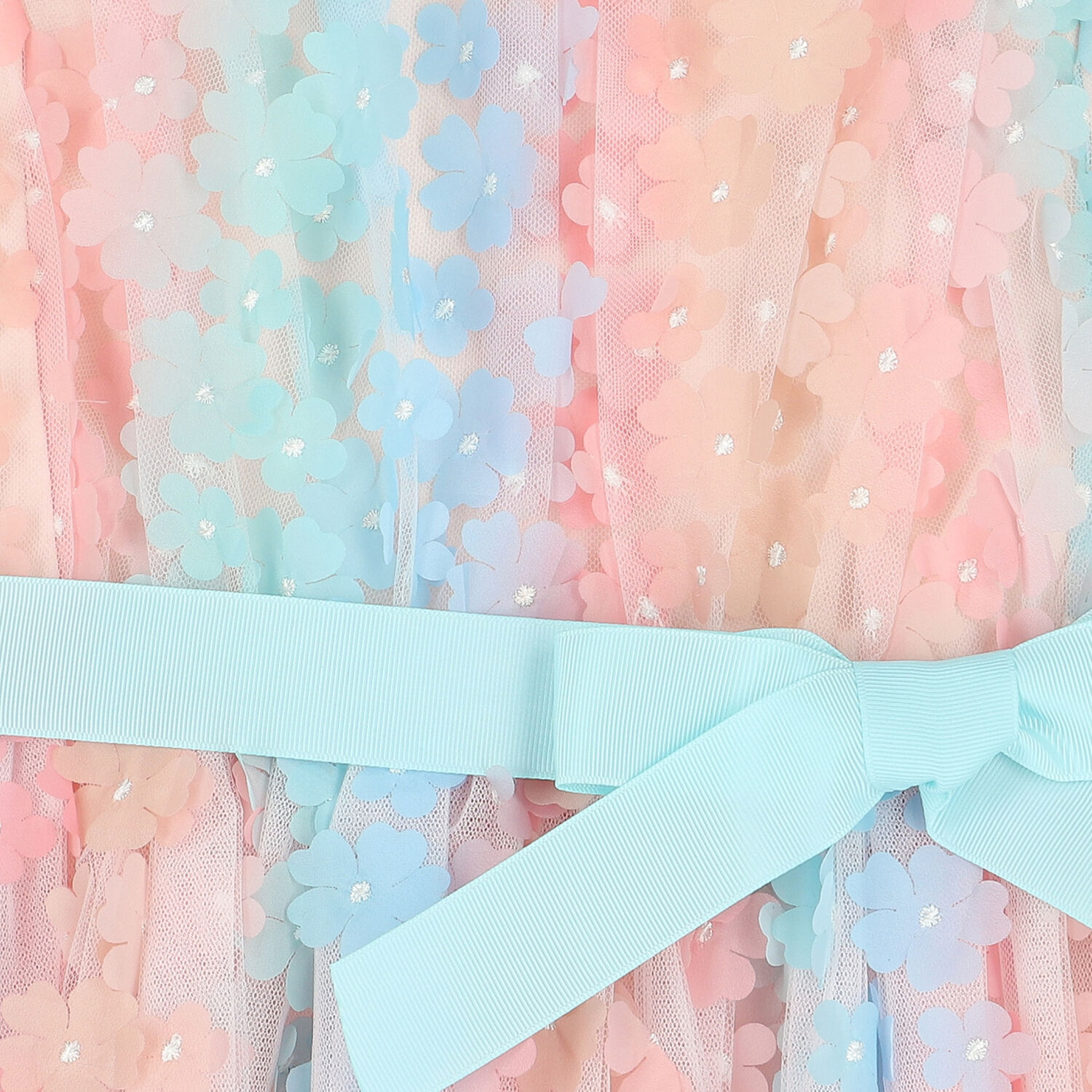 فستان تول بالزهور بألوان قوس قزح, 1, hi-res image number null