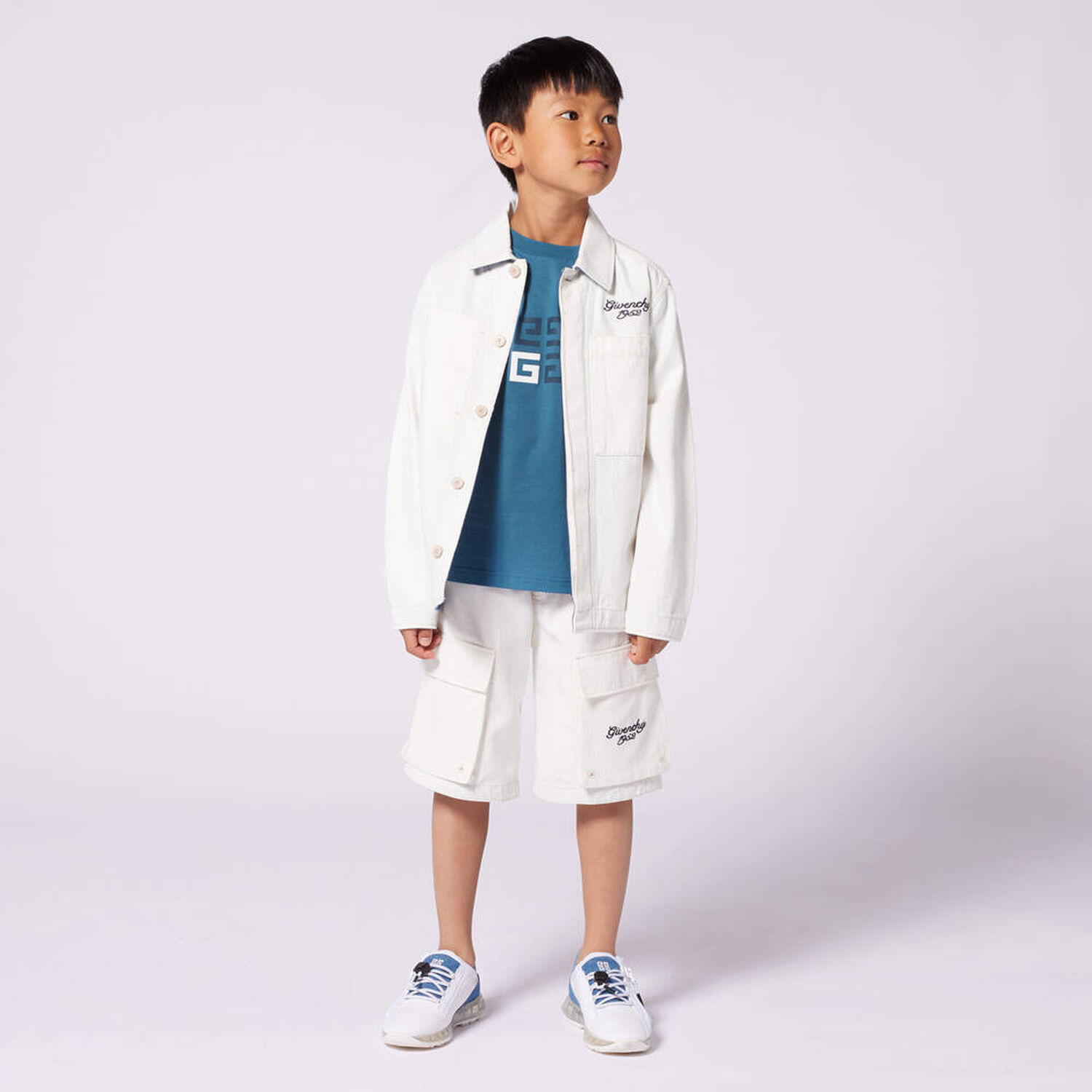 Boys Blue Logo T-Shirt, 1, hi-res