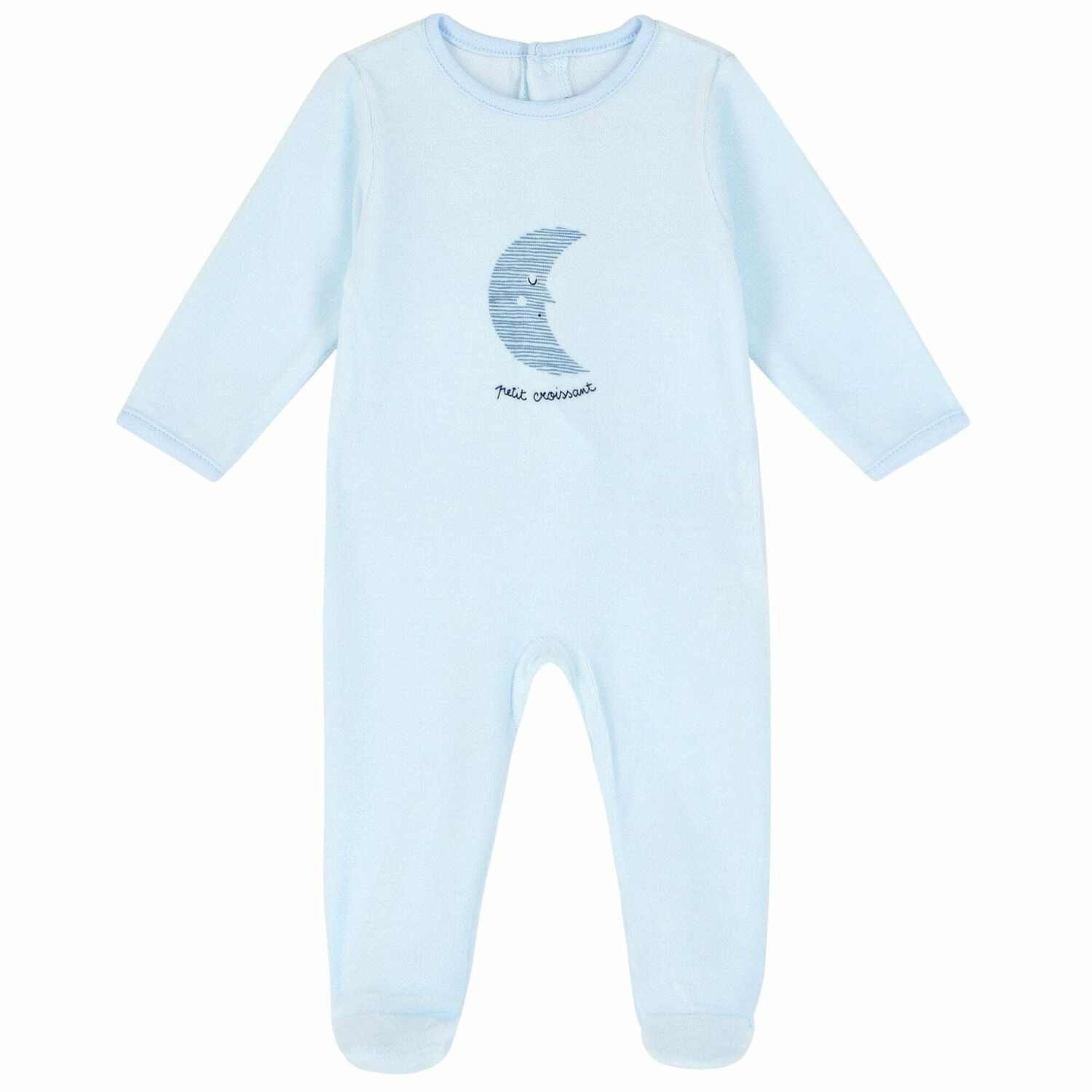 Baby Boys Blue Moon Babygrow, 1, hi-res