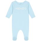Baby Boys Blue Logo Babygrow ( 2-Pack ), 1, hi-res