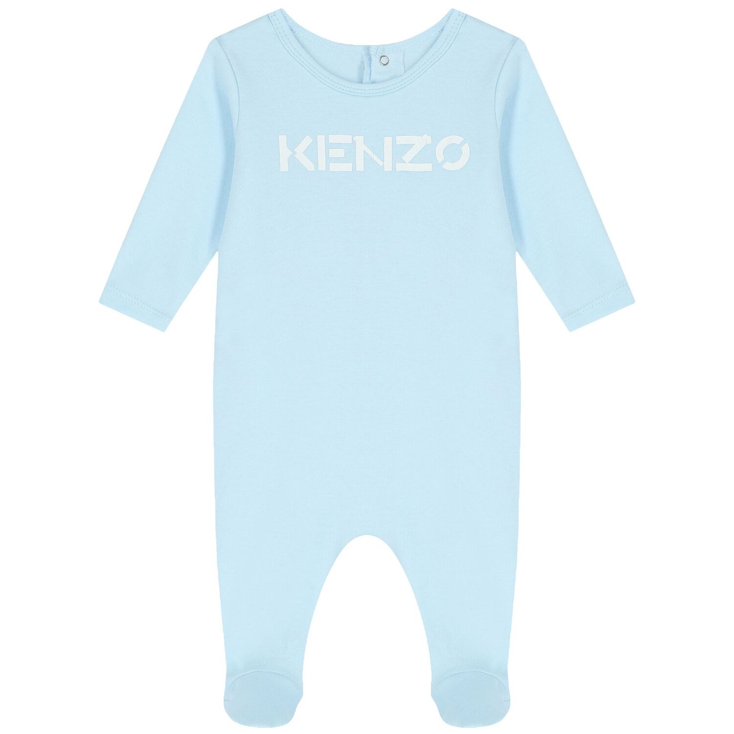 Baby Boys Blue Logo Babygrow ( 2-Pack ), 1, hi-res