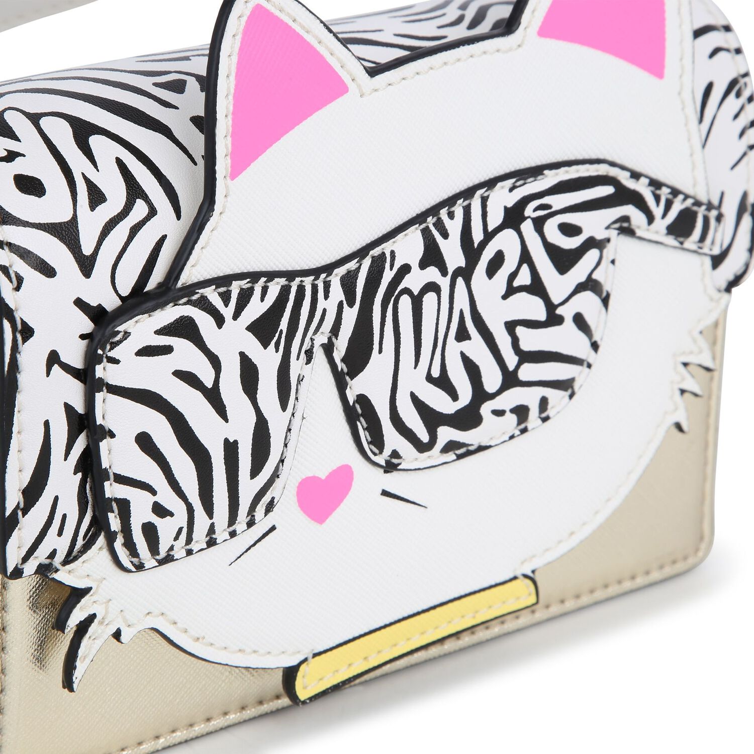 حقيبو يد بنات الشوبيت باللون الأبيض والذهبى, 1, hi-res image number null