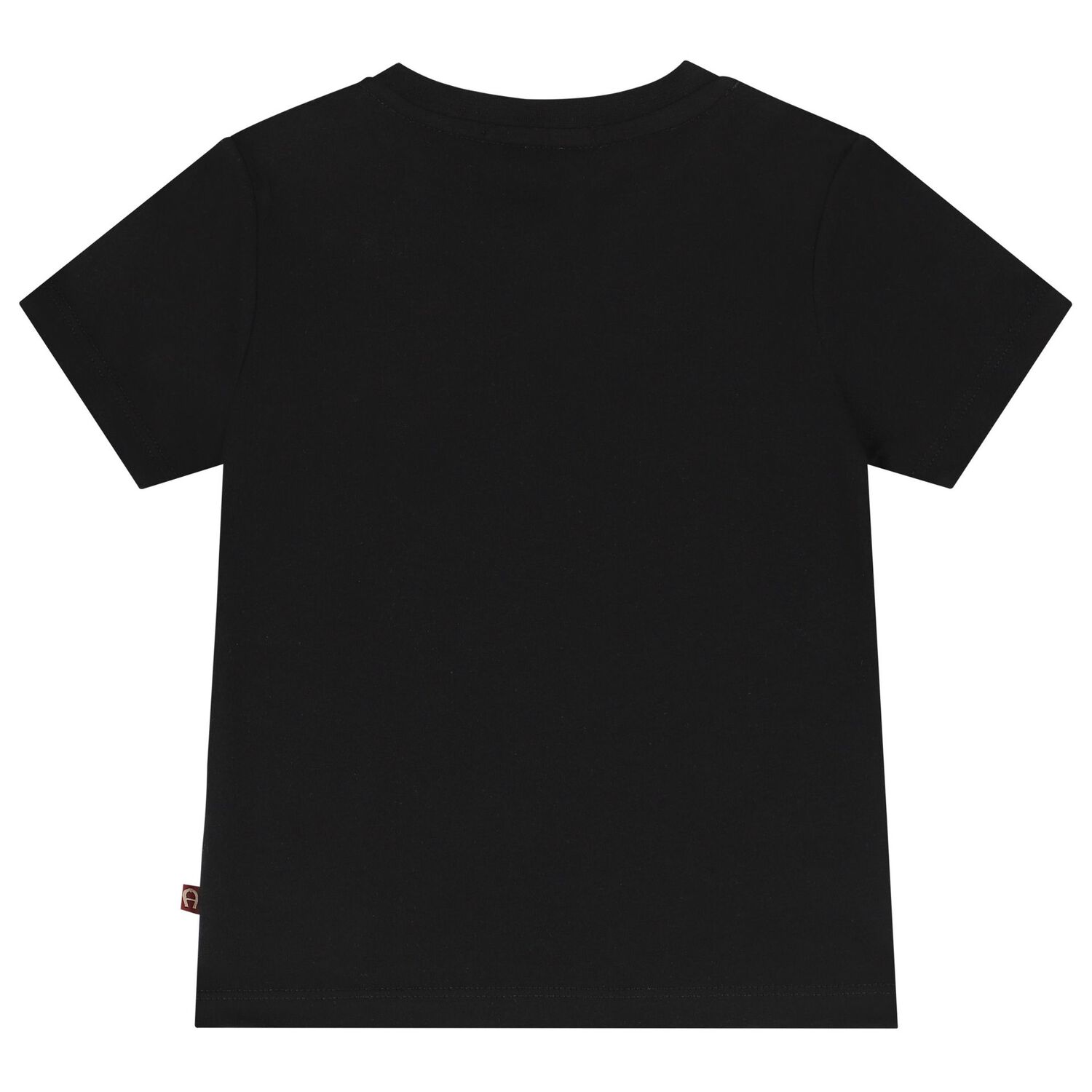 Younger Boys Black Logo T-Shirt, 2, hi-res image number null