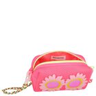 Girls Neon Pink Mesh Shoulder Bag, 1, hi-res