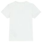 Baby Boys White Logo T-Shirt, 2, hi-res