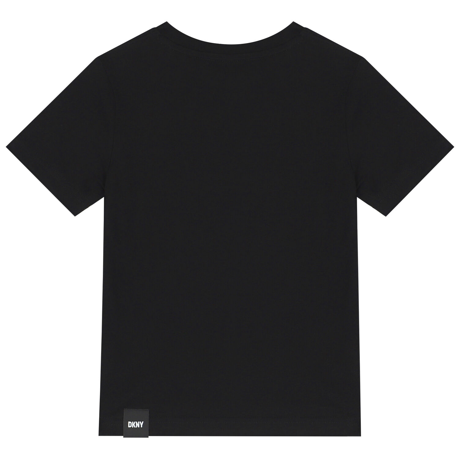 Boys Black Logo T-Shirt, 1, hi-res
