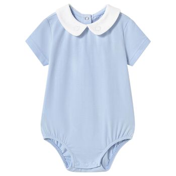 Baby Boys Blue Bodysuit