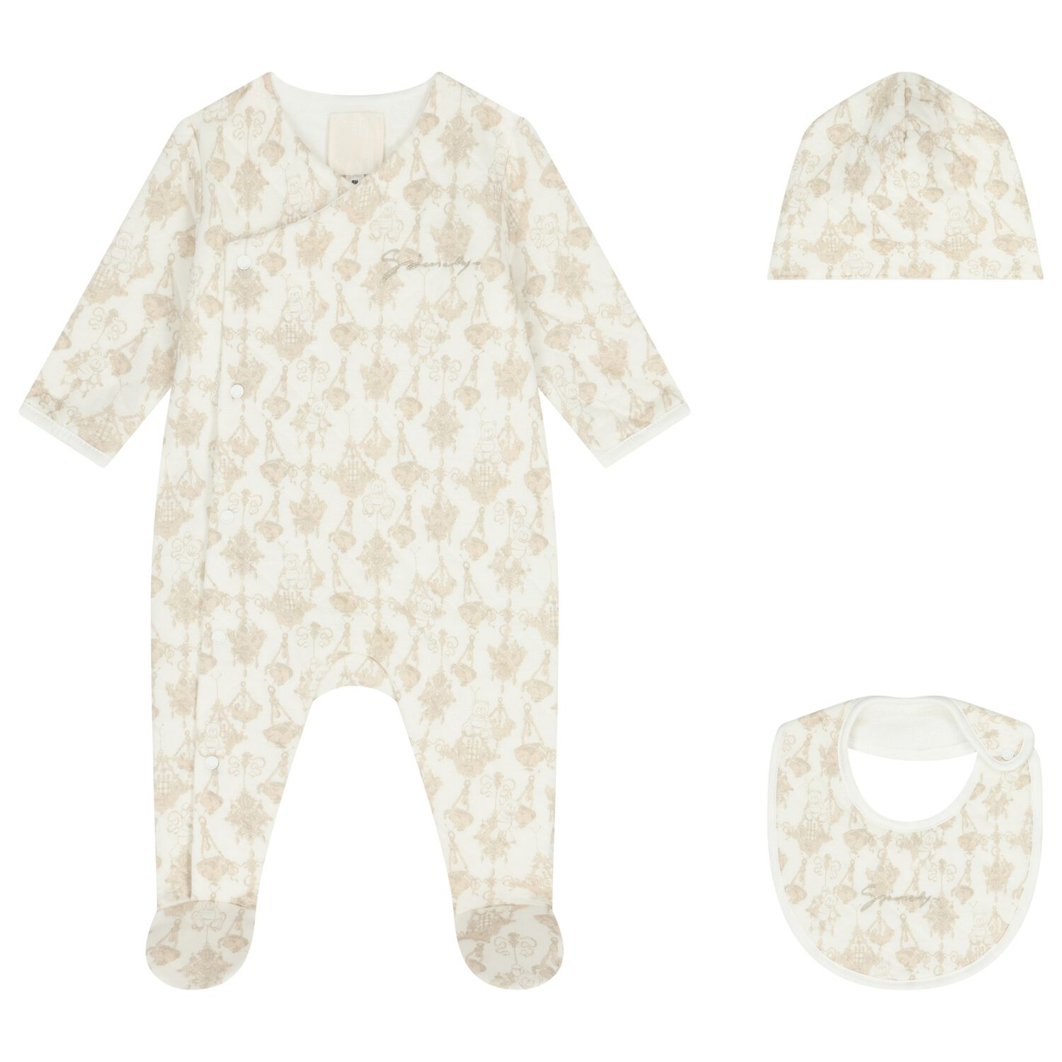 Ivory Logo Babygrow Gift Set, 1, hi-res