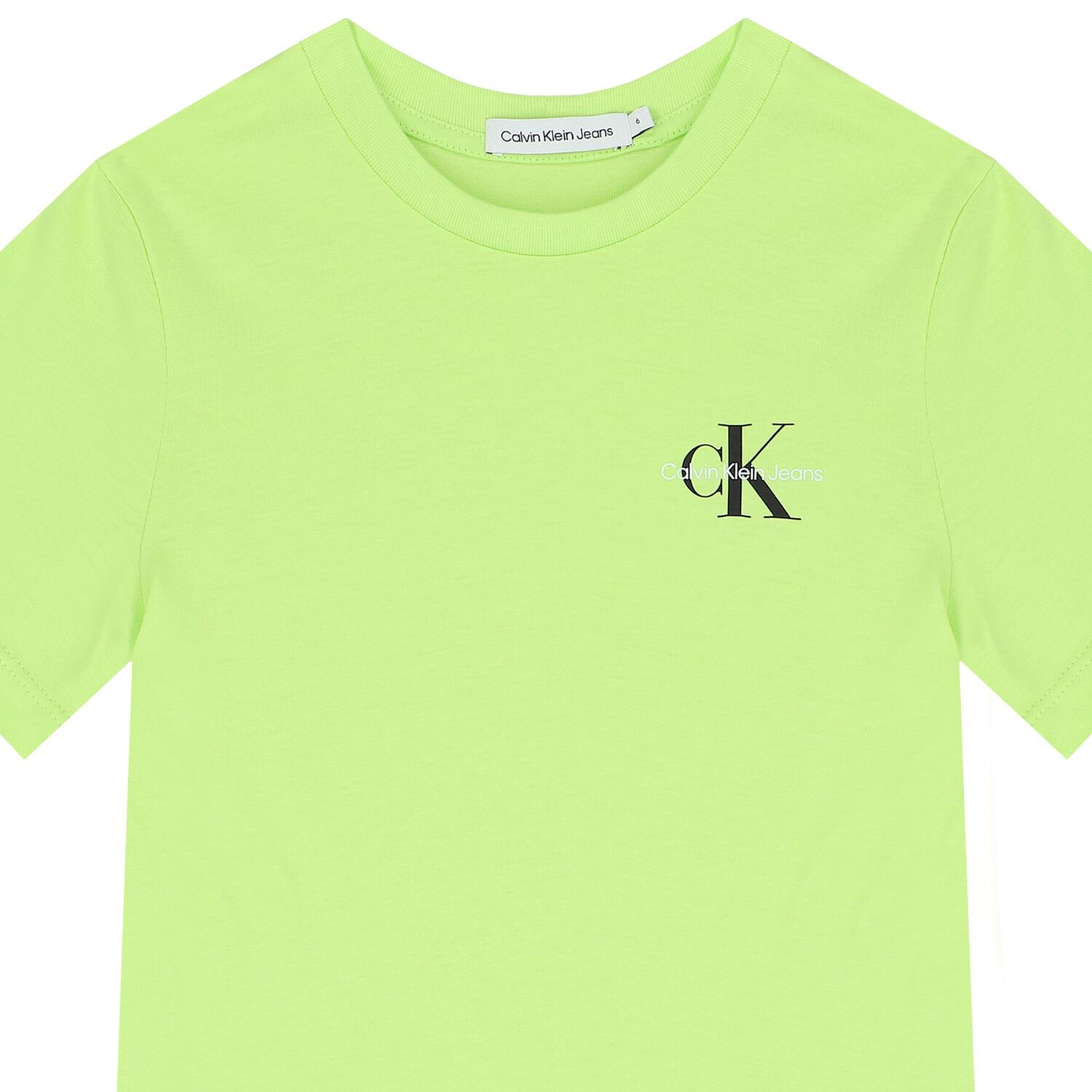 Boys Green Logo T-Shirt, 13, hi-res image number null
