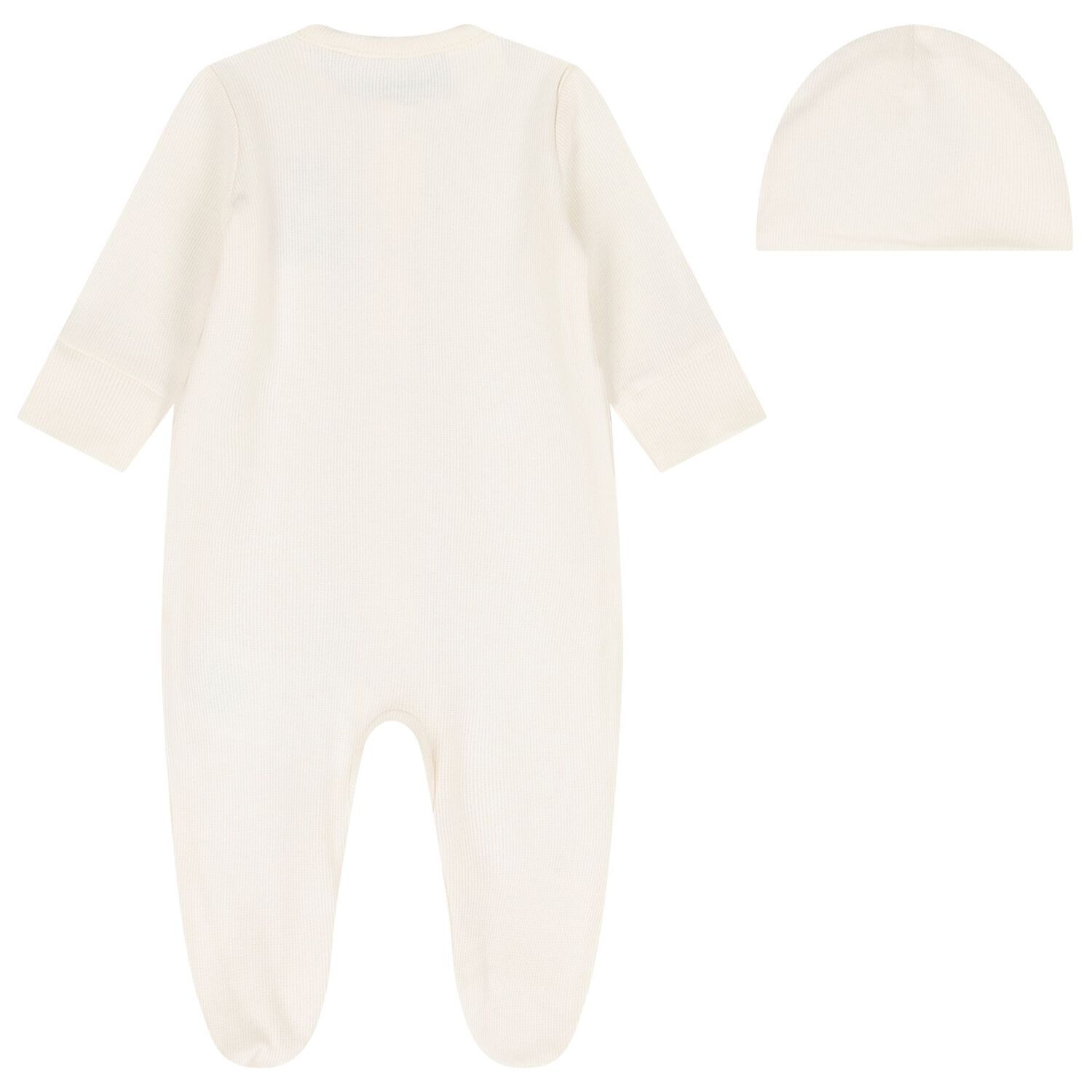Baby Girls Ivory Teddy Bear Logo Babygrow Gift Set, 3, hi-res
