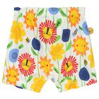 Baby Girls Yellow & White Sunflower Dress Set, 1, hi-res