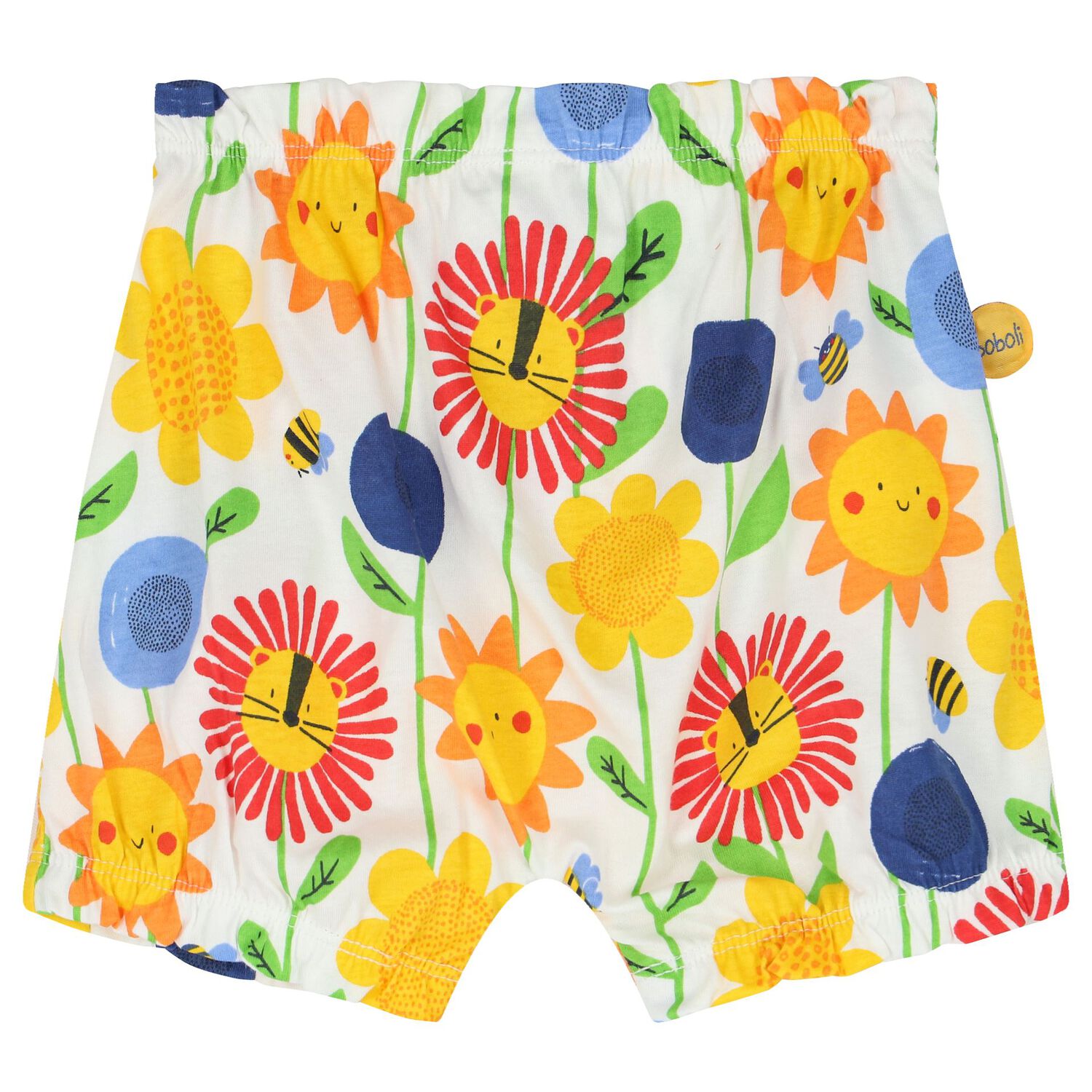 Baby Girls Yellow & White Sunflower Dress Set, 1, hi-res