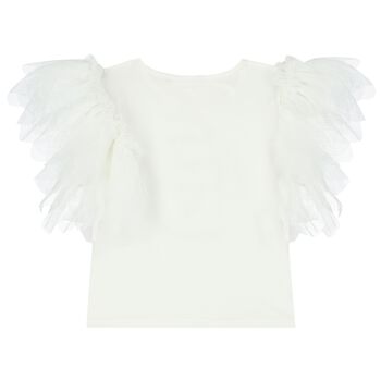 Girls White 3rd Birthday T-Shirt