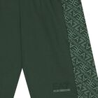 Boys Green Logo Shorts, 1, hi-res