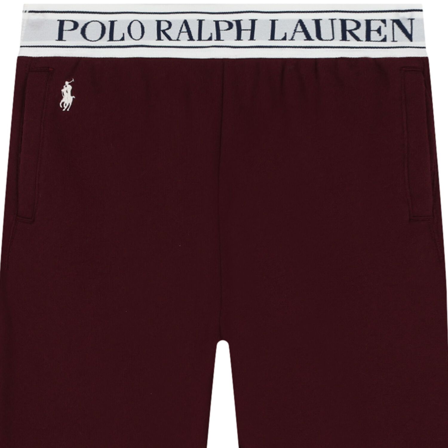 Girls Burgundy Logo Joggers, 1, hi-res