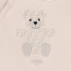 Beige & Ivory Logo Babygrow Gift Set, 1, hi-res