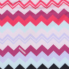 مايوة بنات بالشعار وخطوط متعرجة باللون الارجواني والوردى, 1, hi-res