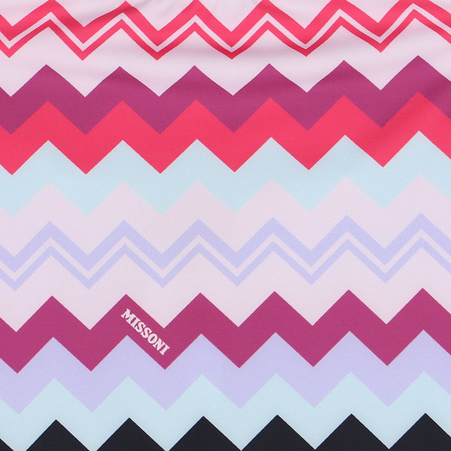 مايوة بنات بالشعار وخطوط متعرجة باللون الارجواني والوردى, 1, hi-res