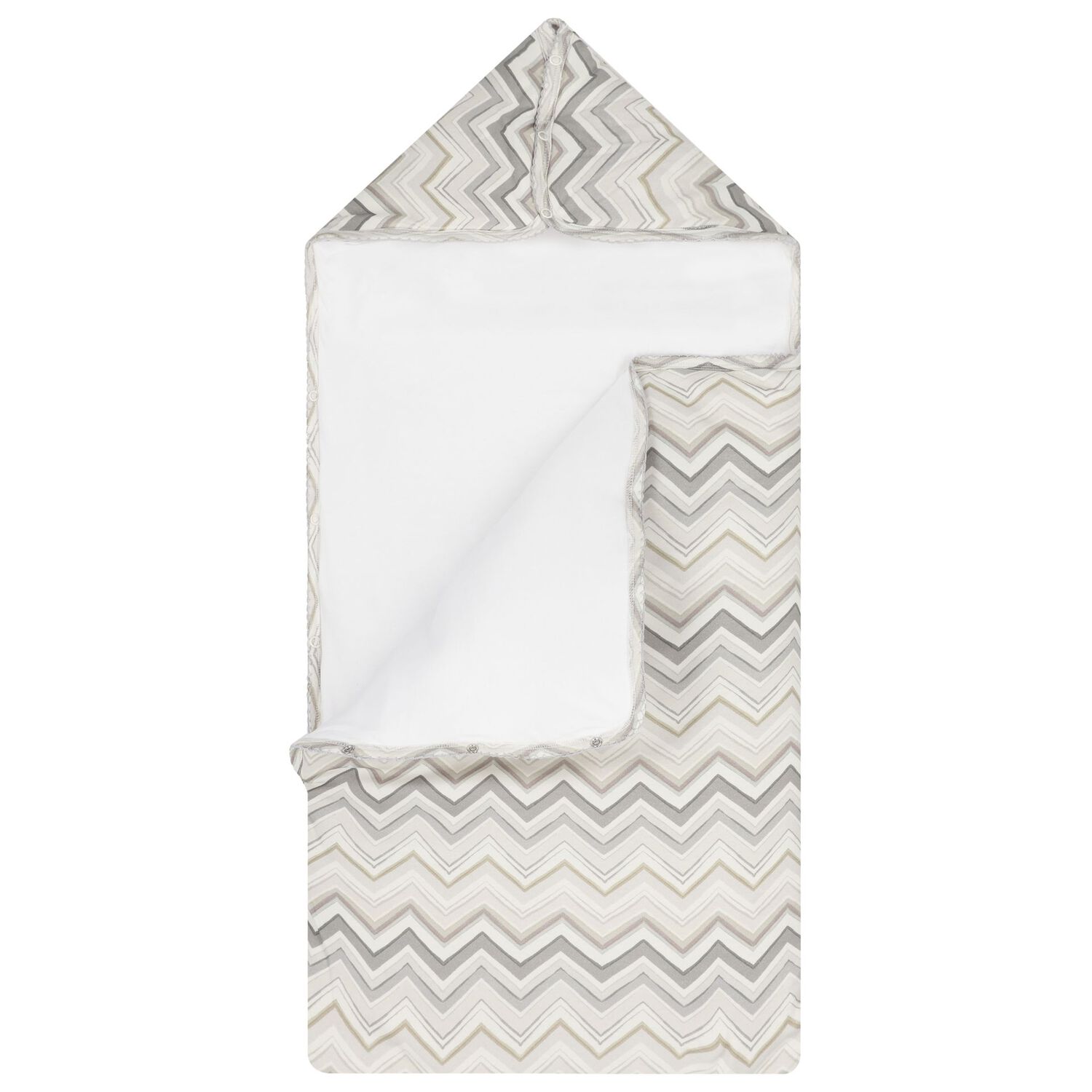 مدس اطفال بشكل زجزاج باللون الرمادى , 5, hi-res image number null