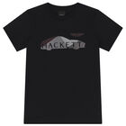 تيشيرت أولاد بشعار أستون مارتن باللون الأسود, 1, hi-res