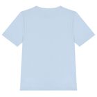 Boys Blue Logo T-Shirt, 3, hi-res