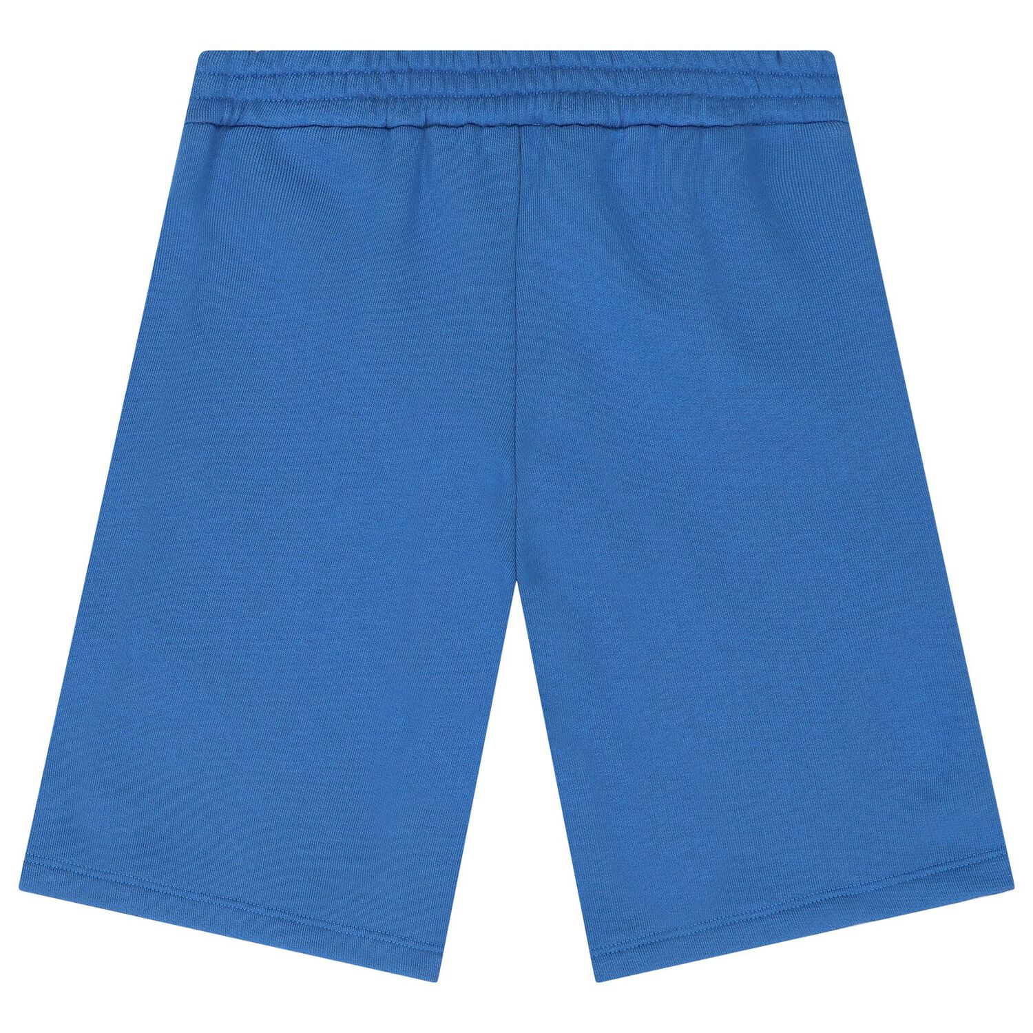 Boys Blue Logo Shorts, 1, hi-res