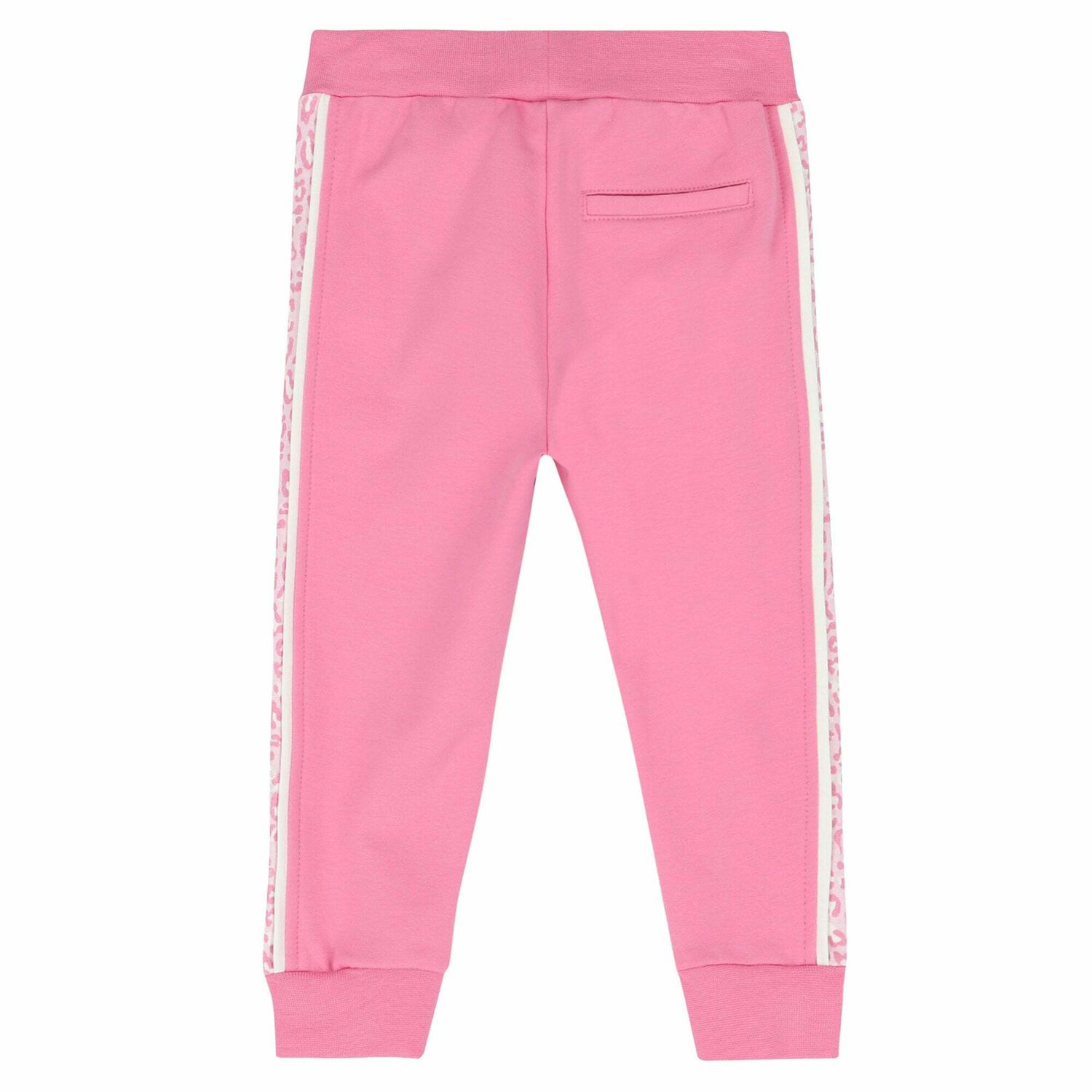 Younger Girls Pink Joggers, 1, hi-res