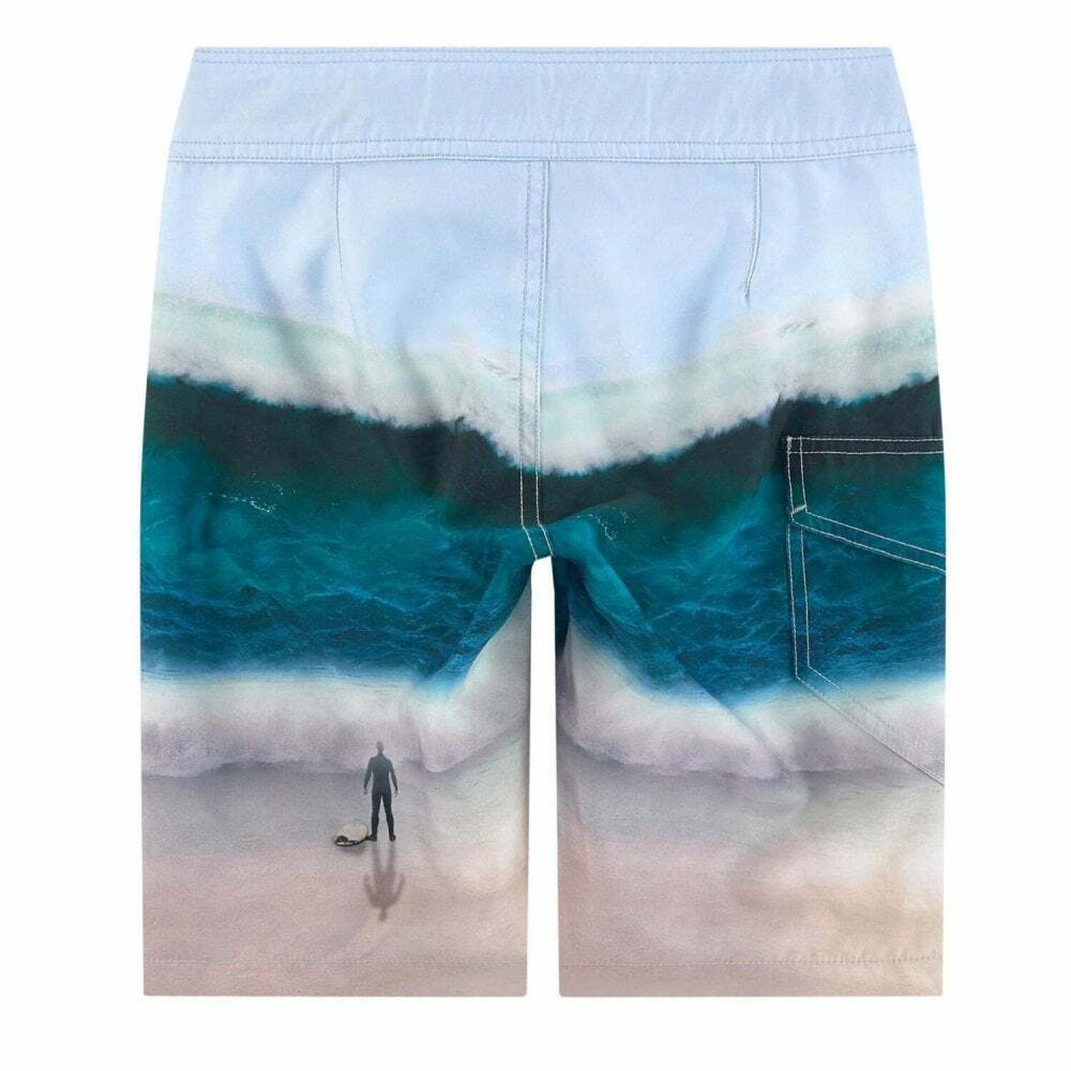 Boys Printed Surfer Swimshorts, 1, hi-res
