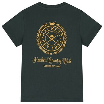 Boys Green Logo T-Shirt