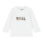 Baby Boys Black & White Logo Tracksuit Gift Set, 2, hi-res