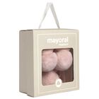 طقم هدايا للبنات رابطه رأس وحذاء باللون الوردى , 2, hi-res