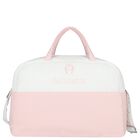 White & Pink Logo Baby Changing Bag, 3, hi-res
