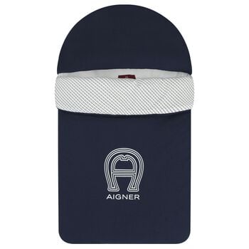 مدس اولاد بالشعار باللون الابيض و الكحلى 