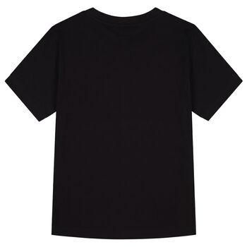 Boys Black Logo T-Shirt
