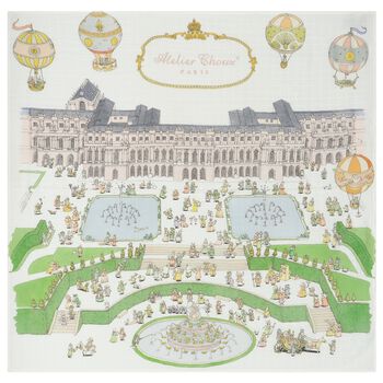 Ivory Versailles Swaddle Blanket