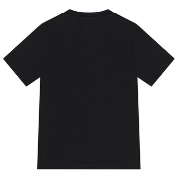 Boys Black Logo T-Shirt 