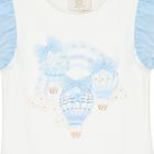 فستان باللون الأبيض والأزرق للبنات, 1, hi-res