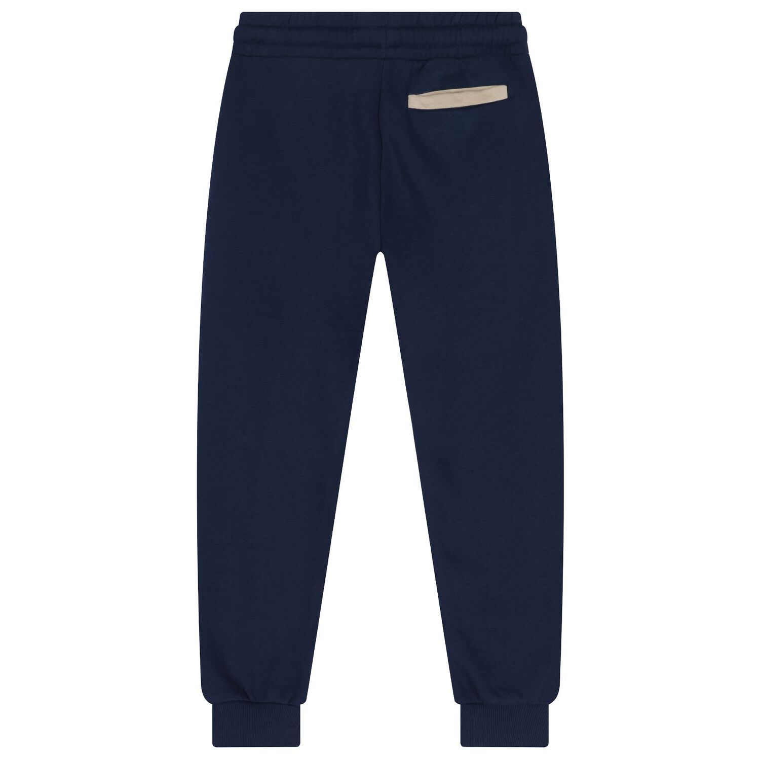 Boys Blue & White Logo Joggers, 1, hi-res