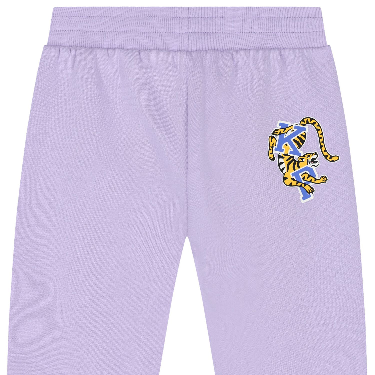 Girls Purple Logo Joggers, 1, hi-res