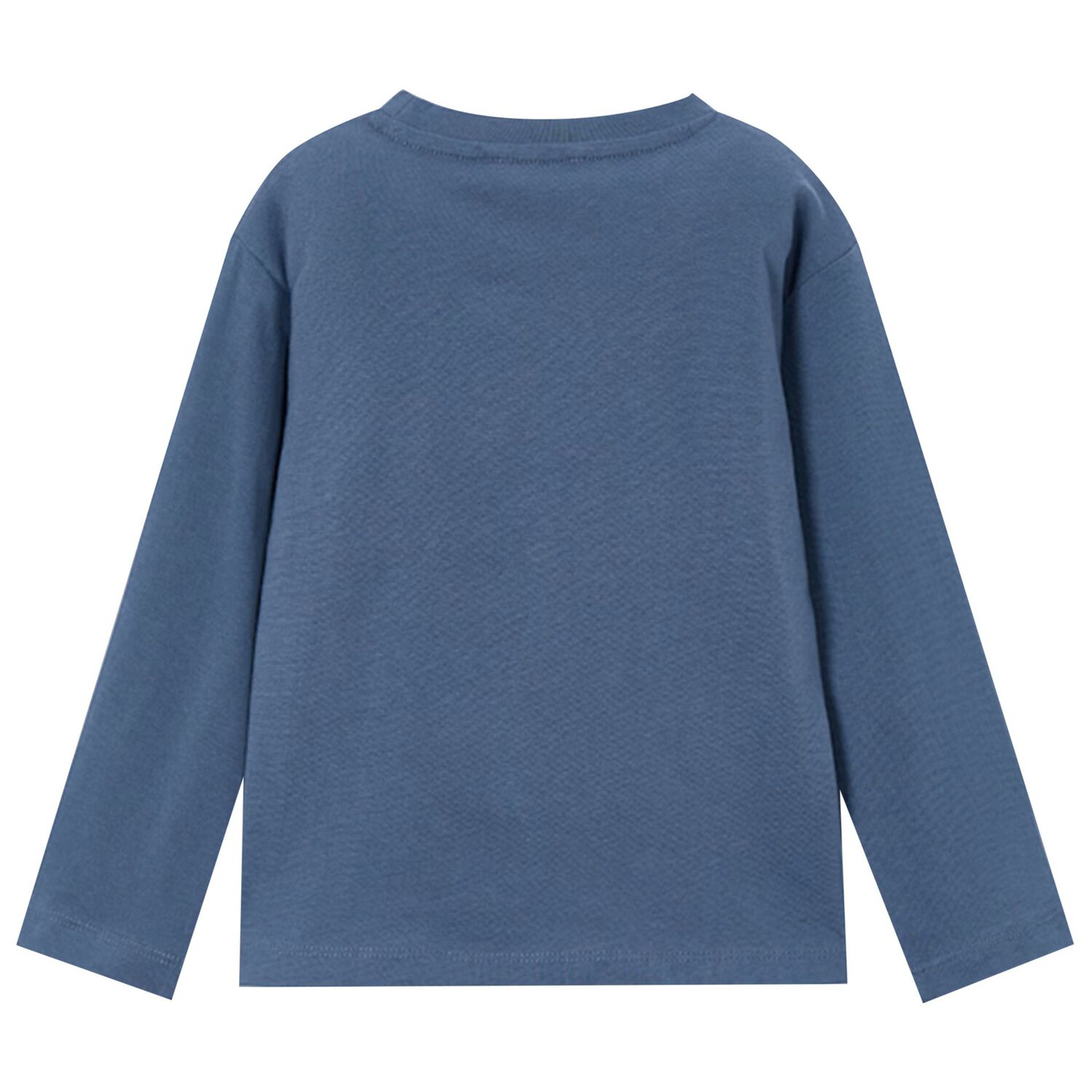 Boys Blue Logo Long Sleeve Top, 5, hi-res image number null