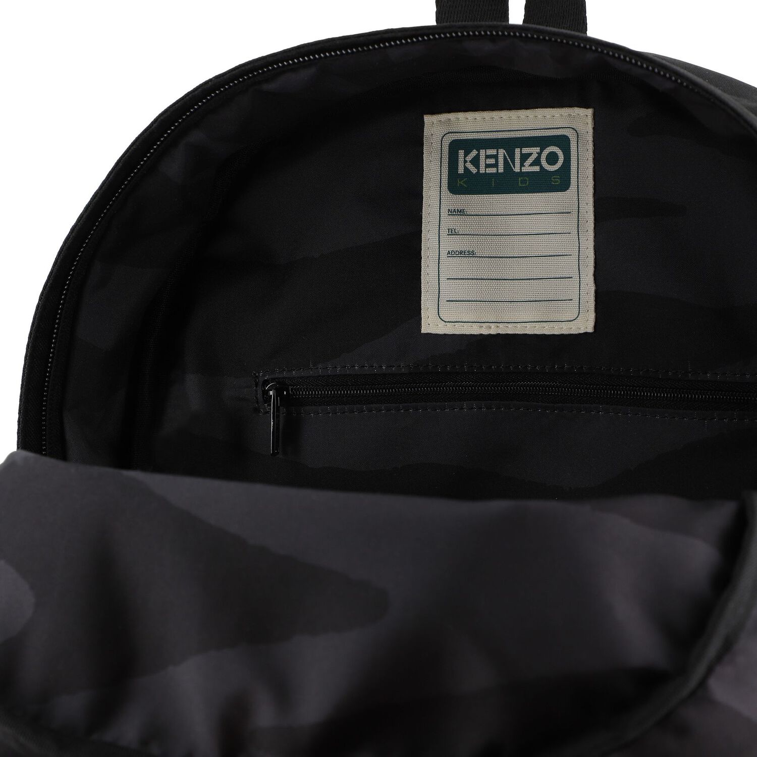 Black Tiger Logo Backpack ( 38cm ), 1, hi-res