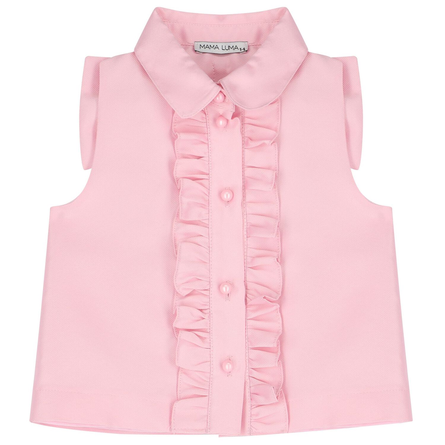 طقم تنورة بنات بكشكشة باللون الوردى, 2, hi-res image number null