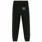 Boys Black Logo Joggers, 1, hi-res